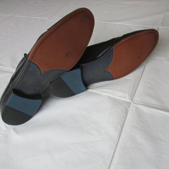 Blake Mckay Men's 13 Lawson Leather Lace Up Oxford Dress Shoe Black T15 - Picture 4 of 6